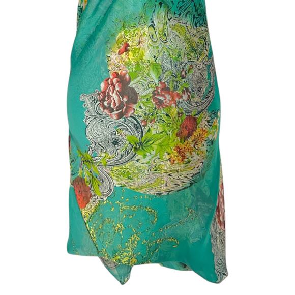 Katharine Story DESIGNER Silk Sequin Embellished Halter Neck Sobe Midi Dress - Picture 5 of 10